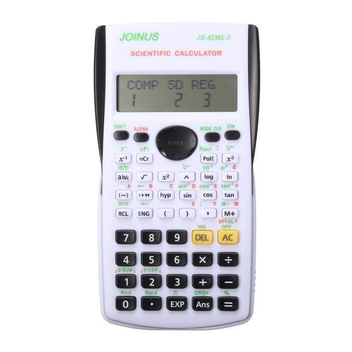 Calculatrice scientifique Wihoo calculatrice pour les étudiants