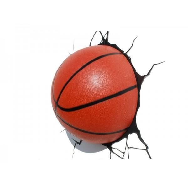 3d Deco Light Lampe Murale Ballon De Basketball Achat Vente