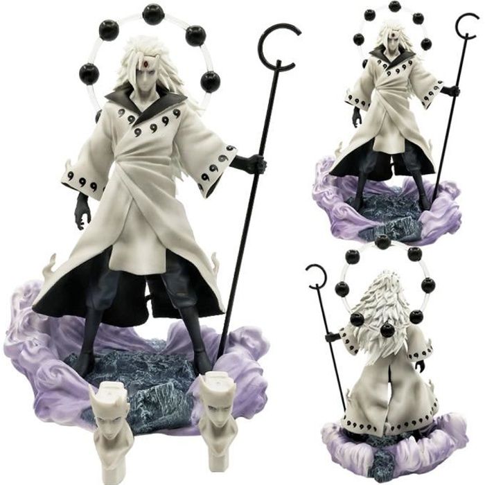 Naruto Anime Gk Uchiha Madara Pvc Figurines Modele Jouets 26 5 Cm Cadeau De Noel Cdiscount Jeux Jouets