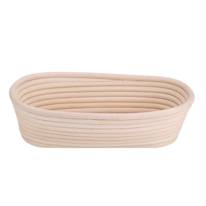 Set 2 Bannetons à Pain Ovales En Silicone - 22,8x25,8 Cm - Pour Fermentation Du Pain Et Levain