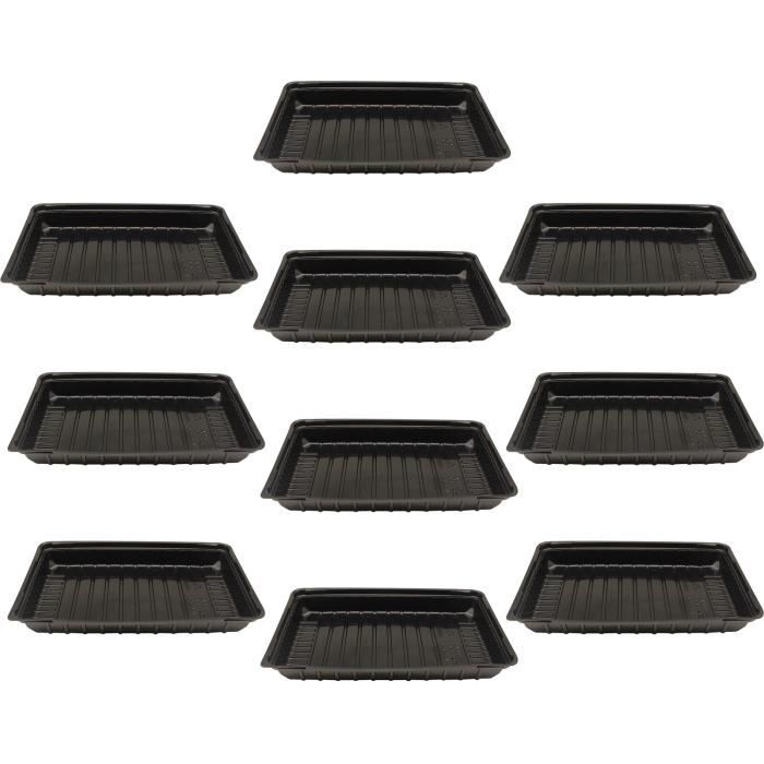 Kisangel Lot de 5 plateaux de culture multi-trous pour plantes