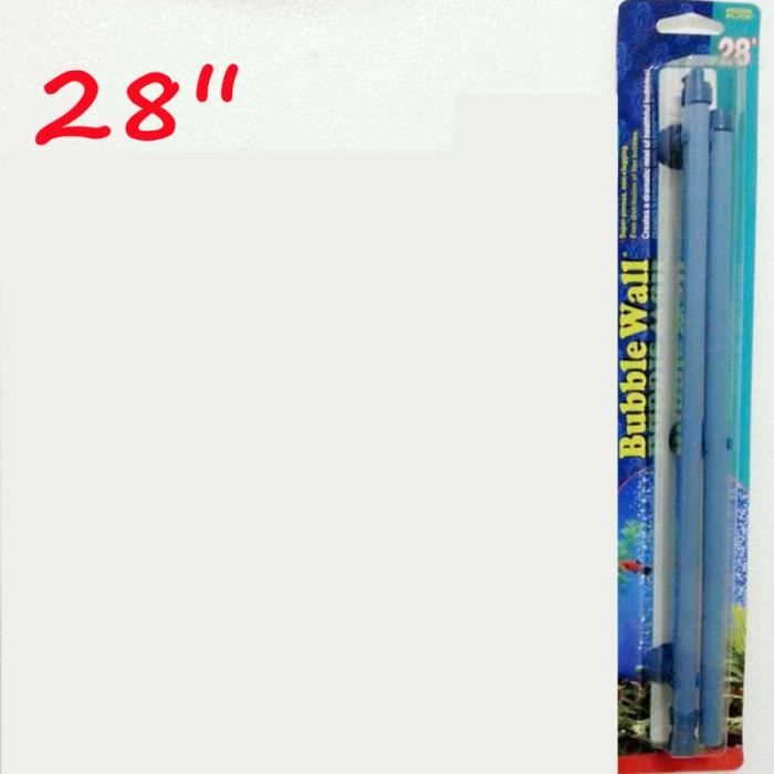 Tube à Bulles Mural Pour Aquarium - 6 Tailles De 17 à 70 Cm - Diffuseur Oxygène Avec Ventouses