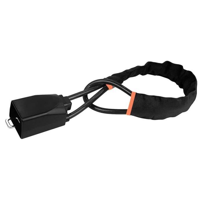 Support De Montage Pour Antivol Vélo - Fixation Cadre, ABS, Pour Câble Antivol (serrage Et Transport)