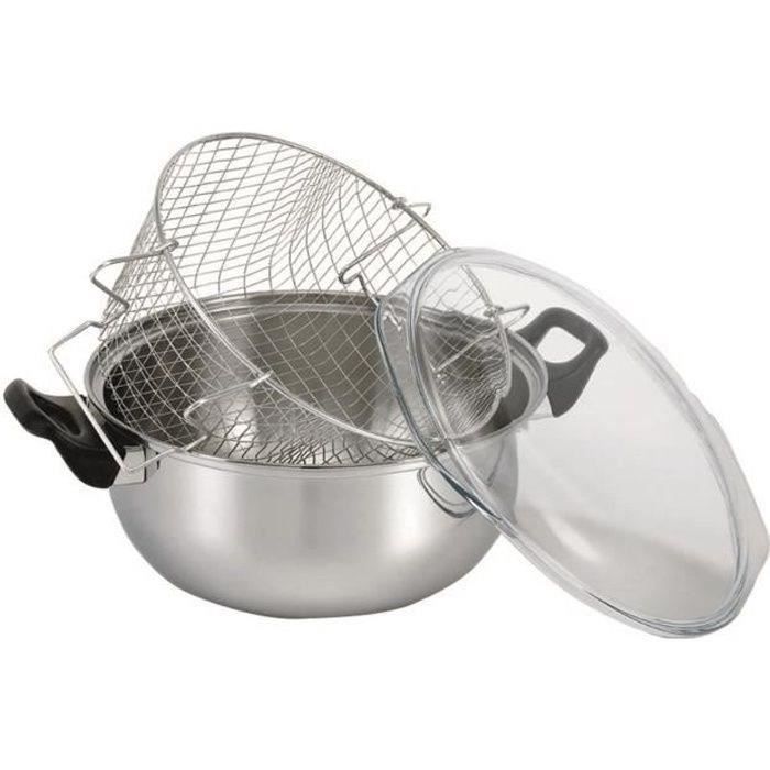 BEKA friteuse inox complète 26c