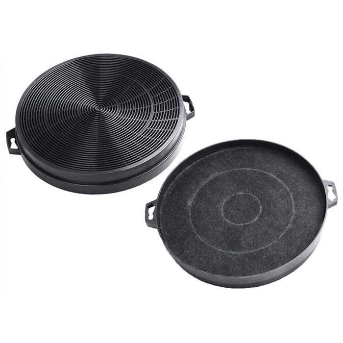 Lot de 2 filtres à charbon pour hotte Bosch 00353121 353121