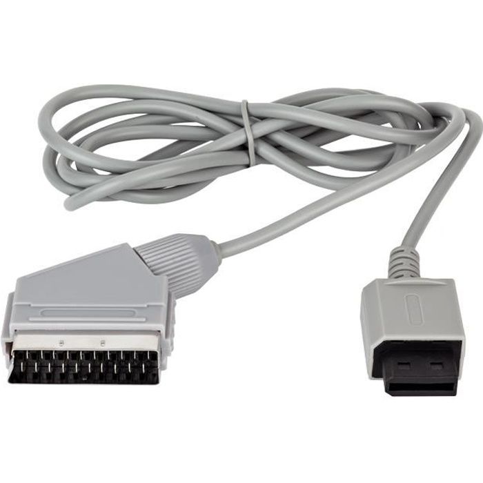 Cable Péritel/RGB Wii/WiiU - Cdiscount Informatique