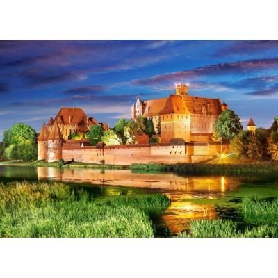 Puzzle 1000 pièces - CASTORLAND - Château Malbork - Architecture et monument - Adulte