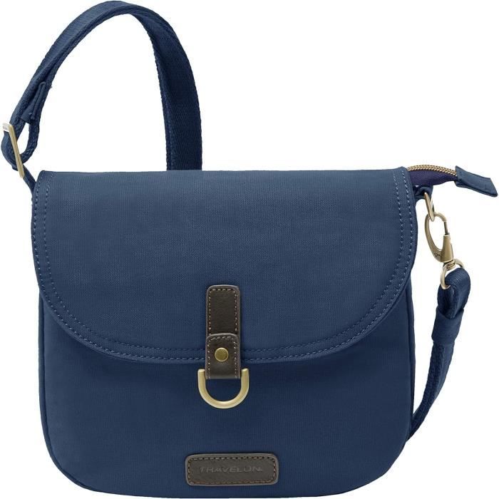 Sac Bandoulière Justice En Jean Et Simili Cuir Avec Dentelle - Sac à Main Mignon Bleu