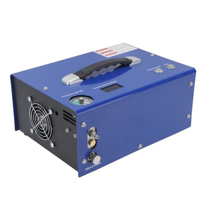 PCP Compresseur électrique haute pression 30 Mpa 300 bar 4500 Psi Pompe à air comprimé Pompe à air comprimé électrique Pompe à air comprimé Bleu