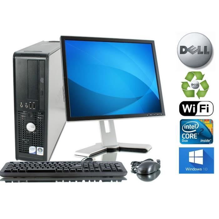 Acheter Unité Centrale Dell Optiplex 780 SFF Core2Duo 293Ghz RAM 4GO HDD 750 GO Ecran 17 Wifi Windows 10 Reconditionné - 208,00 € Unité Centrale Dell Optiplex 780 SFF Core2Duo 293Ghz RAM 4GO HDD 750 GO Ecran 17 Wifi Windows 10 Reconditionné - Dell reconditionné disponible sur Cdiscount Seconde Vie