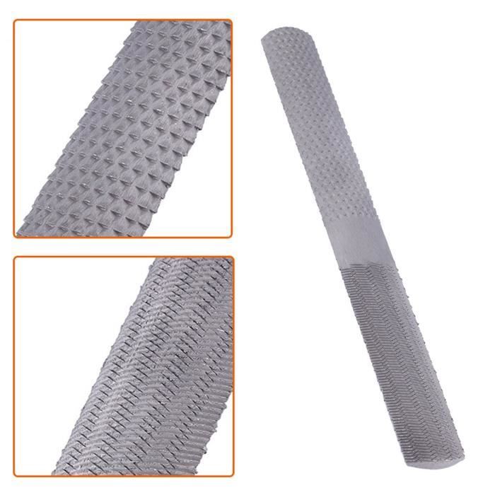 Rpe En Acier Rpe À 4 Voies 200 Mm/8 Pouces, Rpe À Bois Rpe Demi-Ronde ...