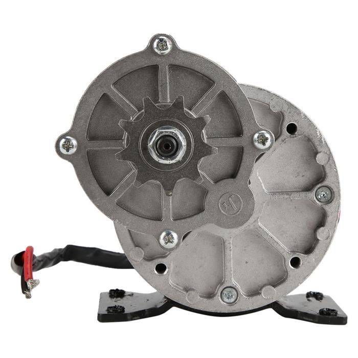 Moteur électrique 12V 250W Avec Réducteur – Pour Vélo, Scooter, Pignon 9 Dents, Brossé