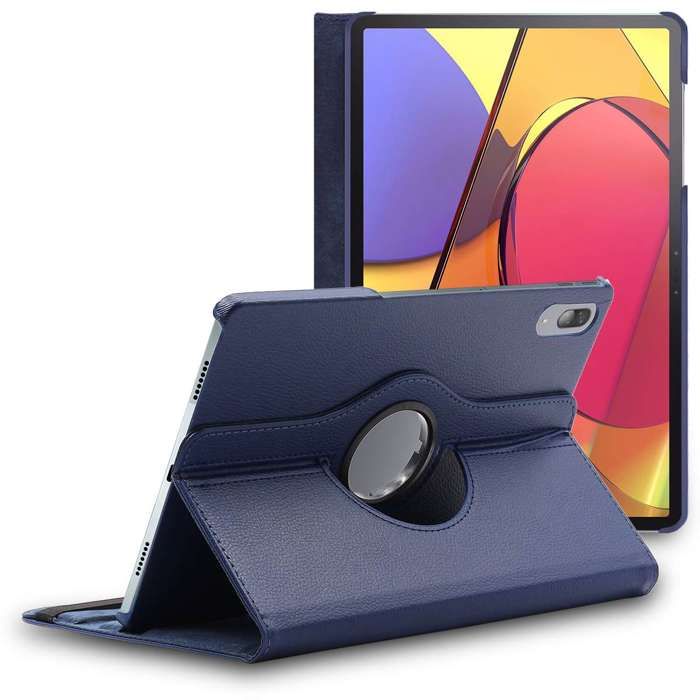 Housse étui Pour Lenovo Tab M8 (3e Gen 2021 Et M8 HD 2019) - Cuir PU, Rabat Magnétique, Support Intégré, Noir
