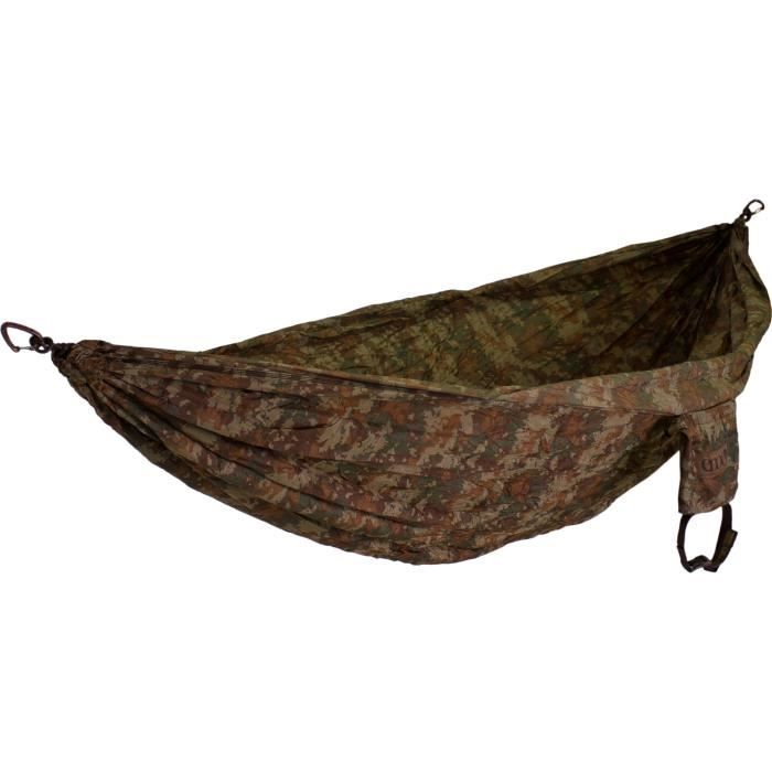 Hamac ENO SingleNest – Bleu Marine / Vert Forêt – Avec Mousquetons