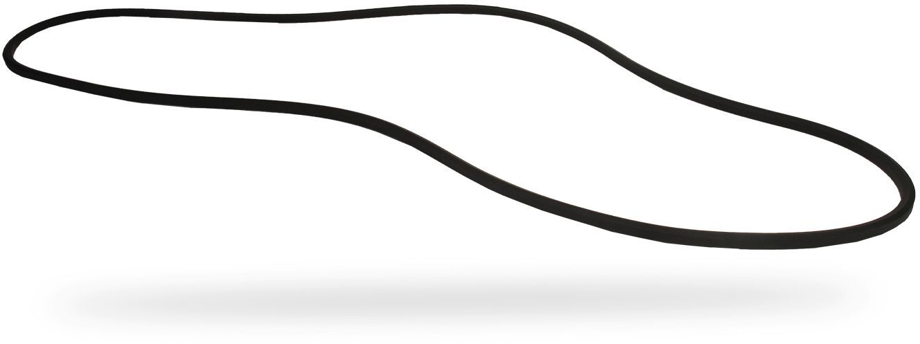 JARDIN PRATIC Courroie hexagonale AA105 - L 272 cm