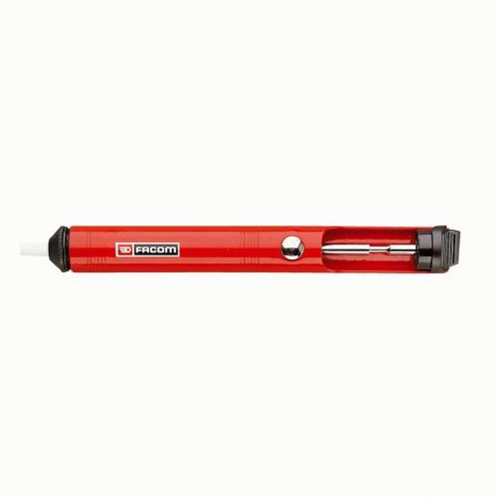 Pompe à dessouder FACOM 190 mm Double joint 5 embouts de rechange