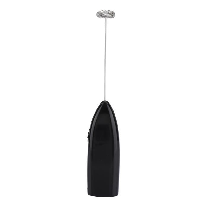 Mousseur à Lait Portatif, Batteur à œufs électrique Rechargeable Fouet Mélangeur de Mousseur à Café, Mélangeur à Mousse Réglable à 3 Vitesses pour Café Latte Cappuccino Moka Macchiato Frappe