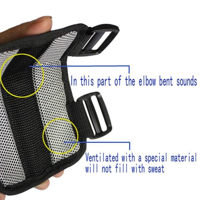 Entraîneur De Swing De Golf - Correcteur De Coude Avec Alarme - Ajustable, En Nylon, Pour Débutants - 10