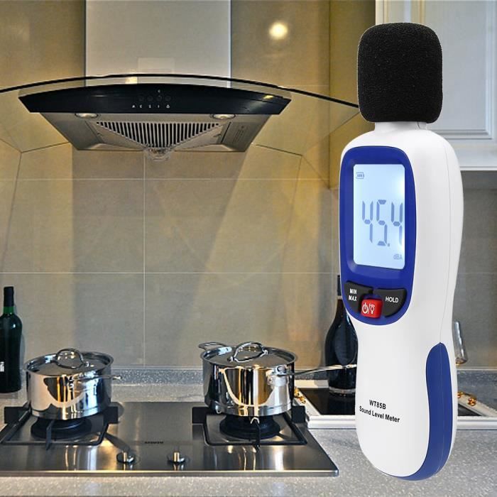Sonomètre Thermomètre Numérique Avec écran LED 11 Pouces, Mesure 30-130 DB, Neuf