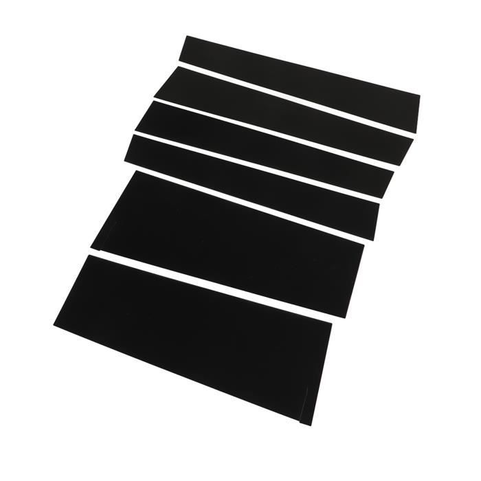 Garniture De Pilier De Porte 6 Pièces Auto Autocollants Décoratifs