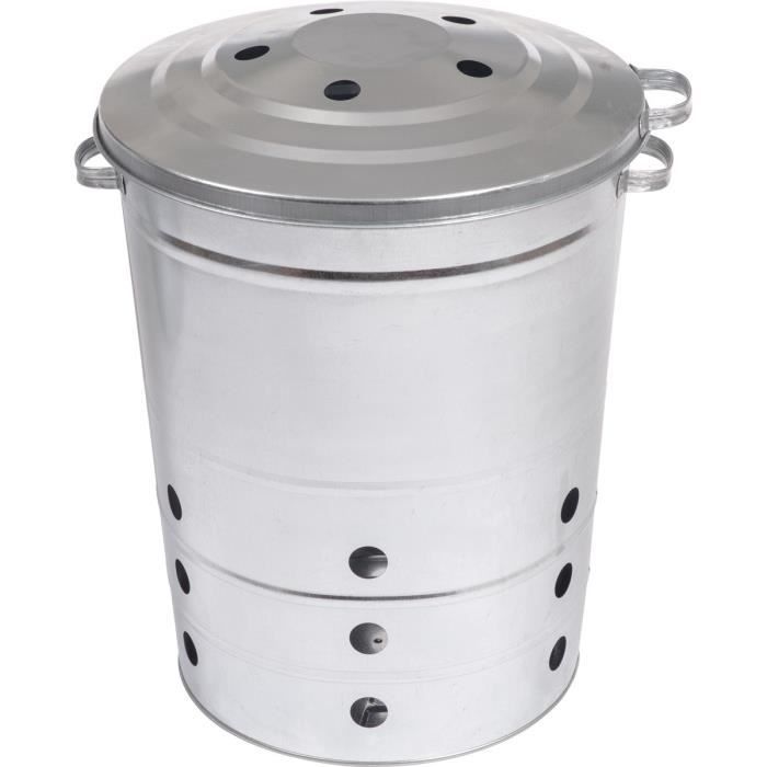 Composteur - GUILLOUARD - Bac multi-usage - 80 litres - pratique pour composter vos déchets organiques