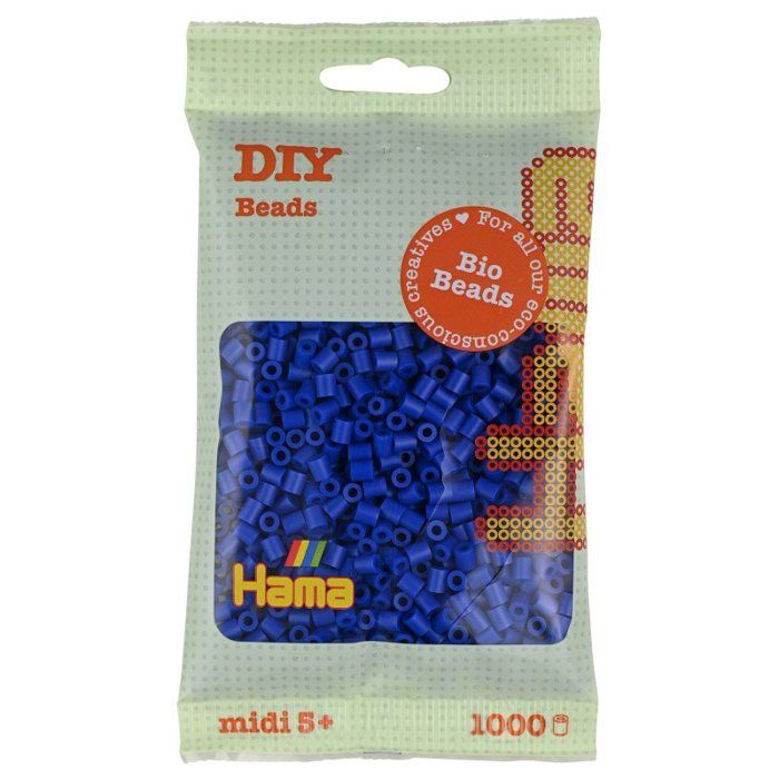 Hama Perles à repasser midi, dans un sachet, nougat