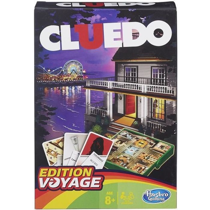 Cluedo Jeu De Societe De Voyage Cdiscount Jeux Jouets
