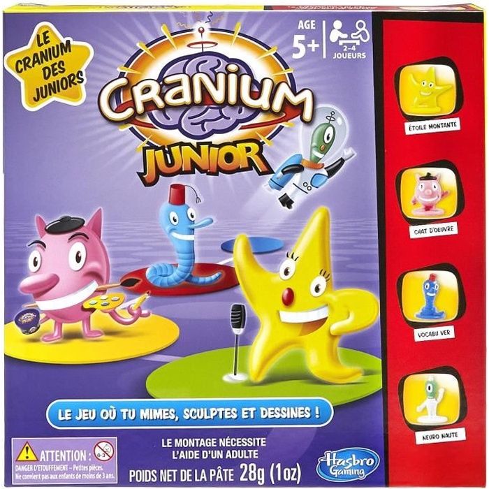 CRANIUM - Junior - Jeu de societe de reflexion pour enfants