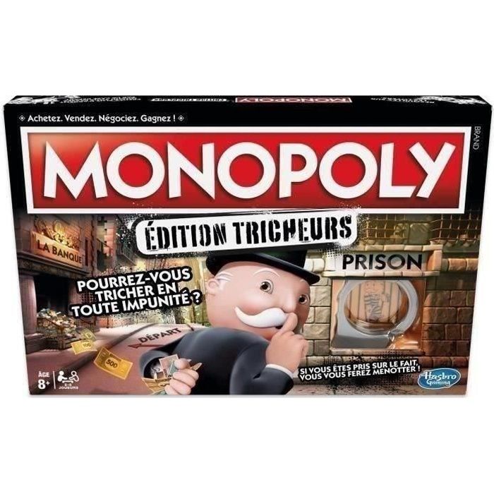 Monopoly Tricheurs Hasbro Jeux