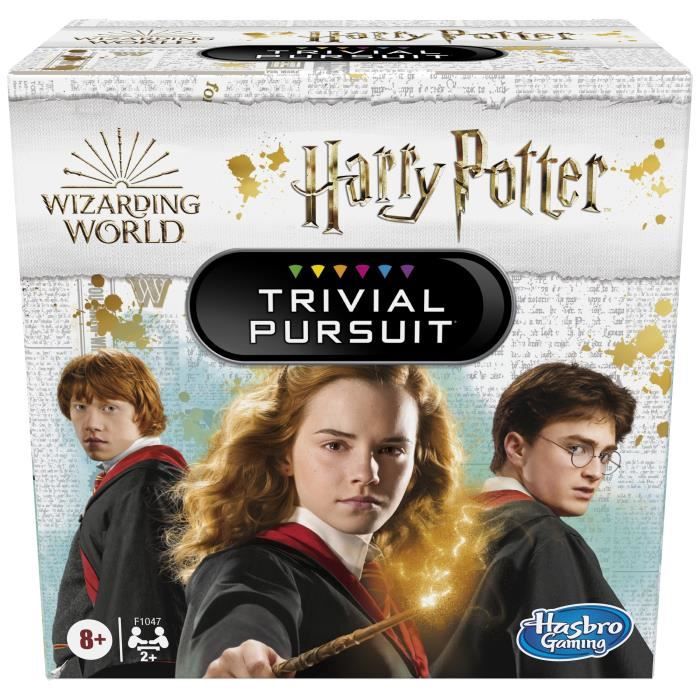 Trivial Pursuit Harry Potter, Jeu de société de questionsréponses compact, 600 questions