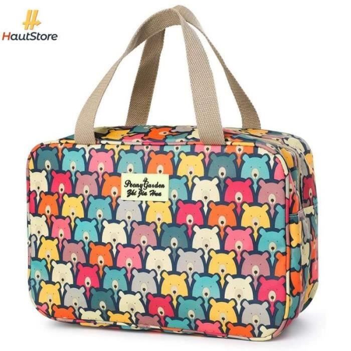 Trousse De Toilette De Voyage Suspendue Imperméable - Vert Unisexe