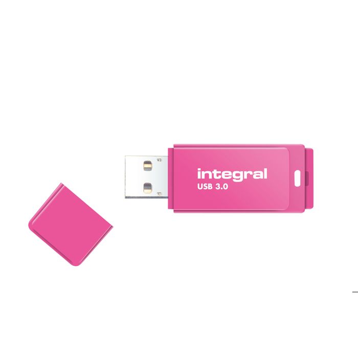 Clé USB Integral Neon 32 Go USB 3.0 rose