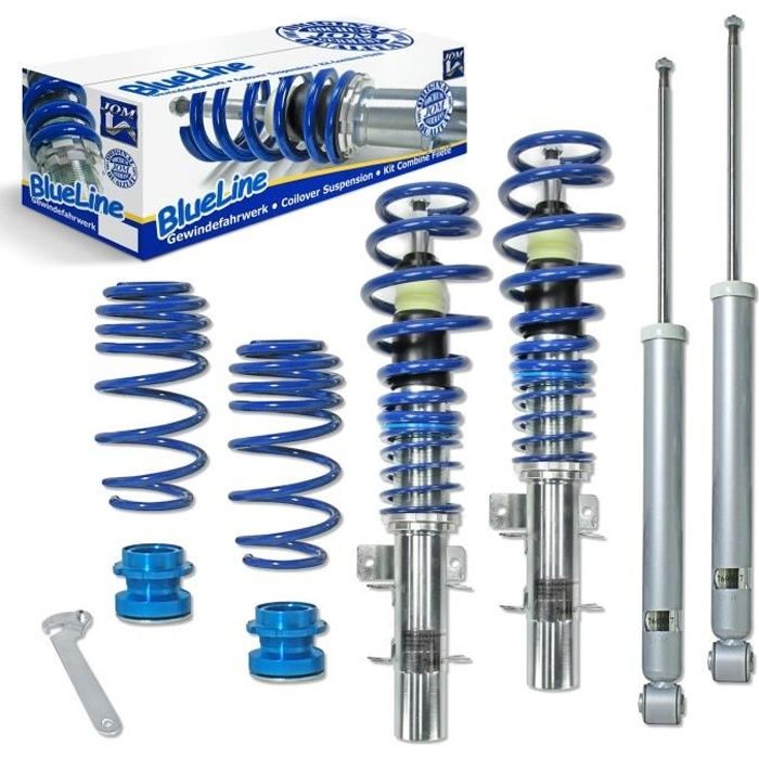 KIT SUSPENSION COMBINE FILETÉ SEAT 6L DE 2002 A 2008,pour