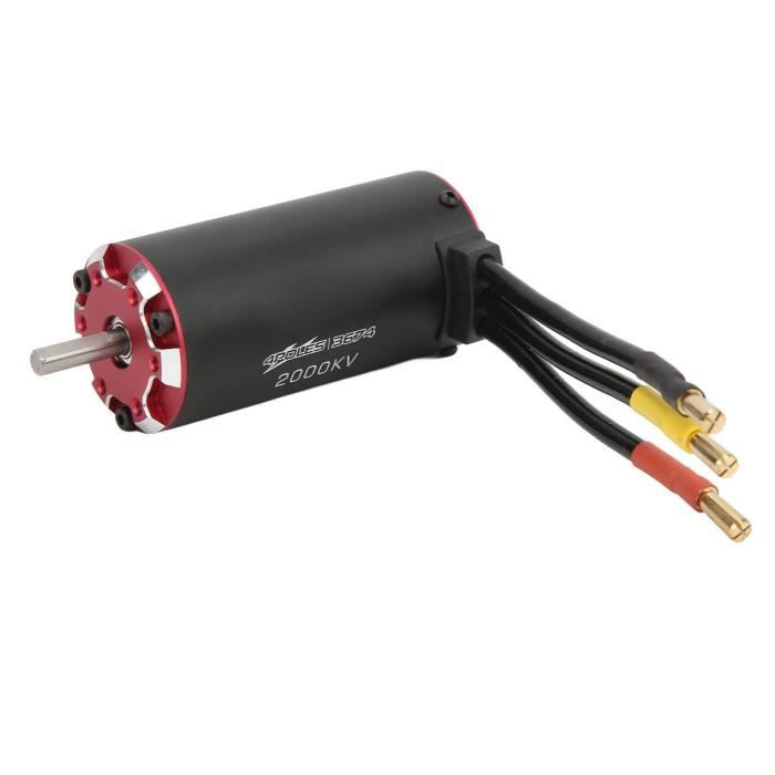 Moteur Brushless Rocket 3674 1900KV/2250KV + ESC 120A - Pour Voitures RC 1/8 Et 1/10 - Puissance Et Vitesse