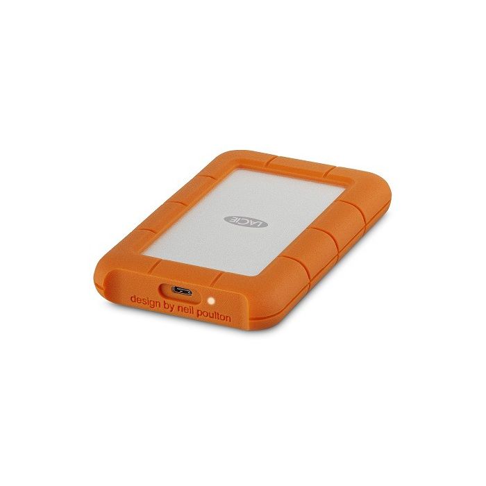Disque dur externe LaCie Rugged USB-C – 1 To – USB 3.1 Gen 1 – orange