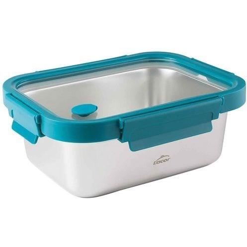 Boite rectangulaire LACOR Inox Etern 1.2 Couvercle en verre avec valve Joint en silicone - vue 2