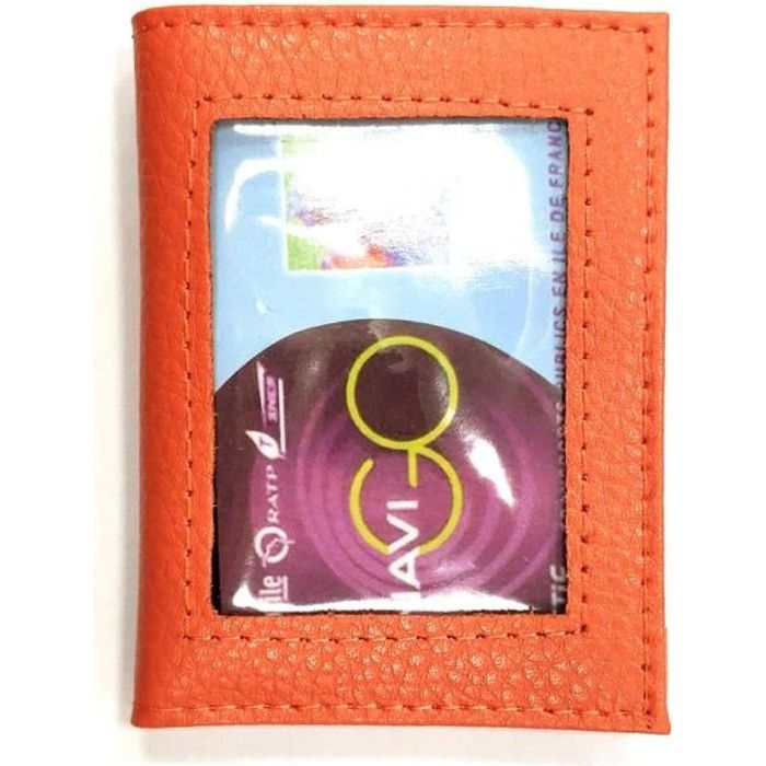 etui carte transparent