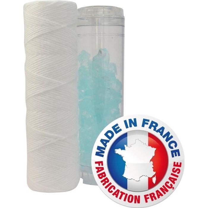 AQUAWATER 105010 Kit Performance-Lot de 2 Cartouches (1 Filtration 1 AQUAWATER 105010 Kit Performance-Lot de 2 Cartouches (1 Filtration 1