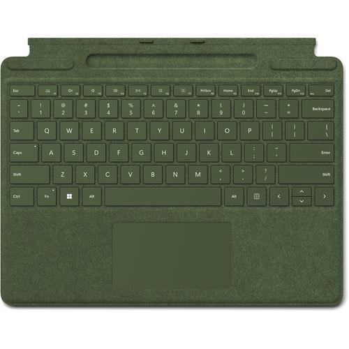 Microsoft Surface Pro Signature Keyboard avec stockage pem pour Surface Pro 8 9 X QWERTY italien Forêt - vue 3