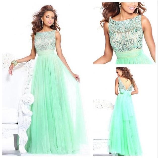 Vente De Perles Vert A Line Robes De Bal Hot Cap Robe De Soiree Backless Manches Belle Robe Pour Mariage Achat Vente Robe De Mariee Cdiscount