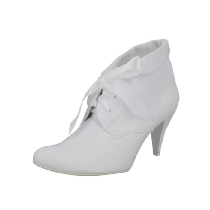 bottes blanches mariage