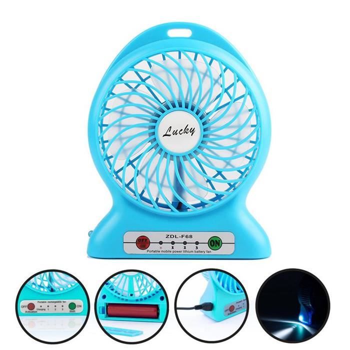 Mini Ventilateur ventilo Portable rechargeable Cdiscount Bricolage