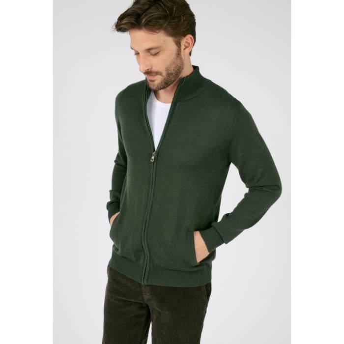 Gilet deals vert sapin