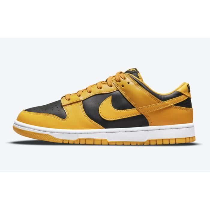 Nike SB Dunk Low Nike Goldenrod Noir Jaune Mixte Respirant nike-sb-dunk-low-nike-goldenrod-noir-jaune-mixte-respirant