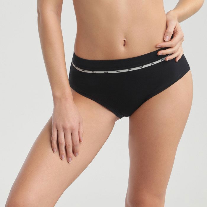 Culotte taille haute en coton modal Icons Essentiel