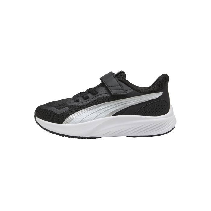 Puma Basket  à Scratches Puma Pounce Lite AC PS - Noir-Blanc-Argent