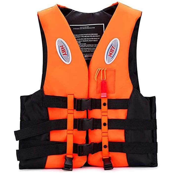 Gilet De Sauvetage Adulte Réglable - Flottabilité 150N, Unisexe, Pour Kayak, Paddle, Bateau Et Sports Nautiques - 5