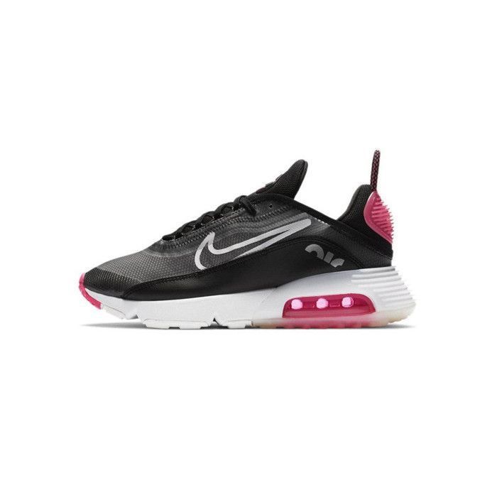 Basket Nike AIR MAX 2090 - Noir/Blanc/Argent/Rose - Tige Synthétique - Lacets