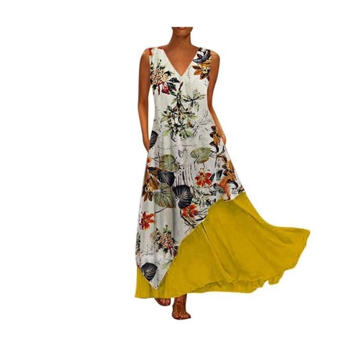 Mini Robe Tunique Motif Rétro - Fabriquée En Italie - Taille M - Occasion Très Bon état