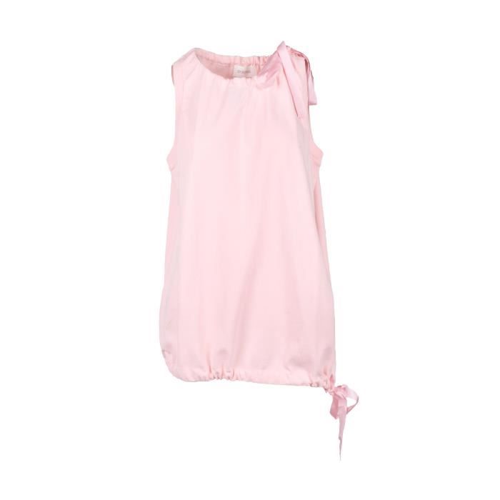 Chemise Sportmax Cintrée Rayée Gris/blanc - Taille 40, Coton, Très Bon état